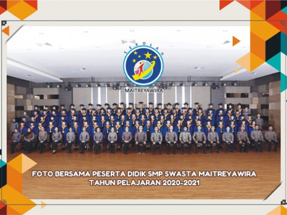 Pelepasan Peserta Didik SMP Swasta Maitreyawira Deli Serdang Angkatan Perdana Berlangsung Sukses